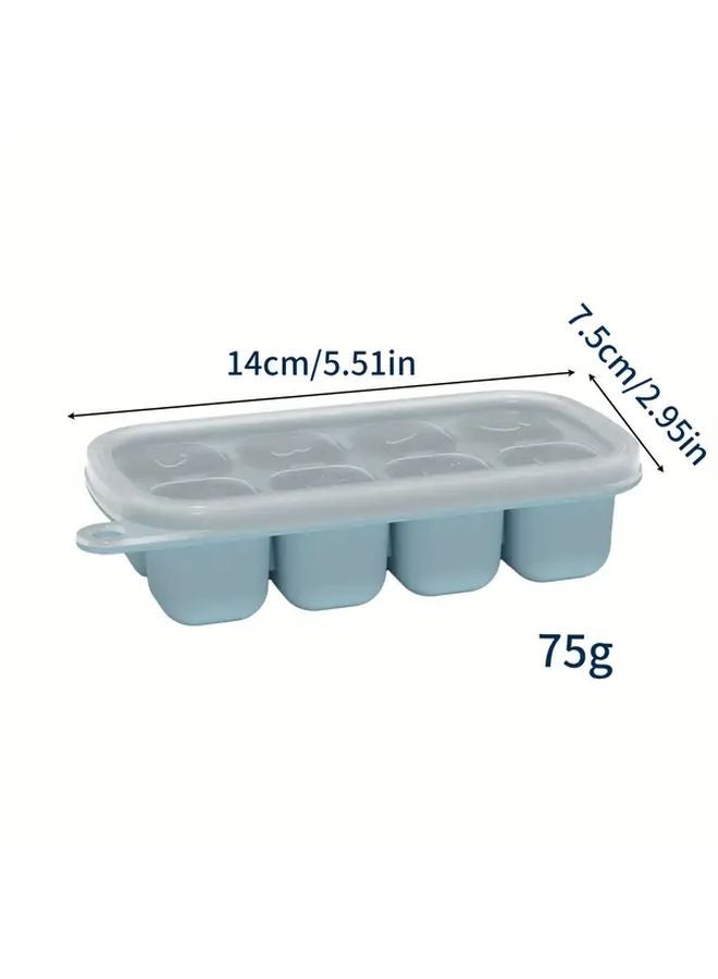 Bean Green Silicone Fruit Tray Durable Reusable For Smoothies Cocktails Beverage Cooling - Image 3